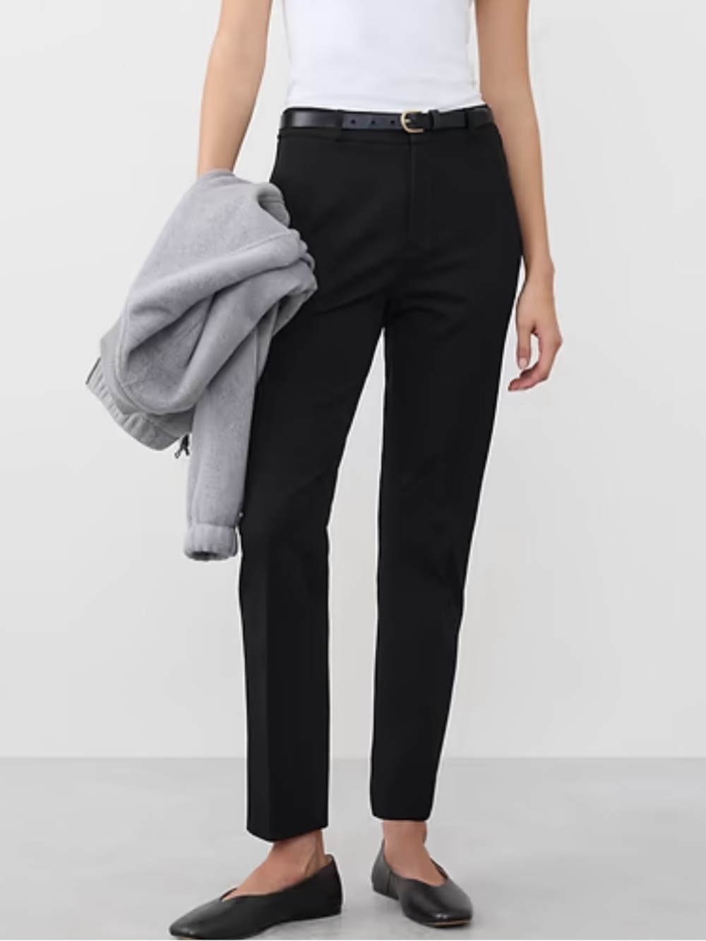 Banana Republic Black SLOAN Dress Pants - Slim Tailored Sz 6